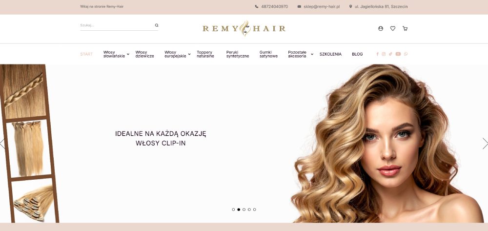 Realizacja Remy Hair